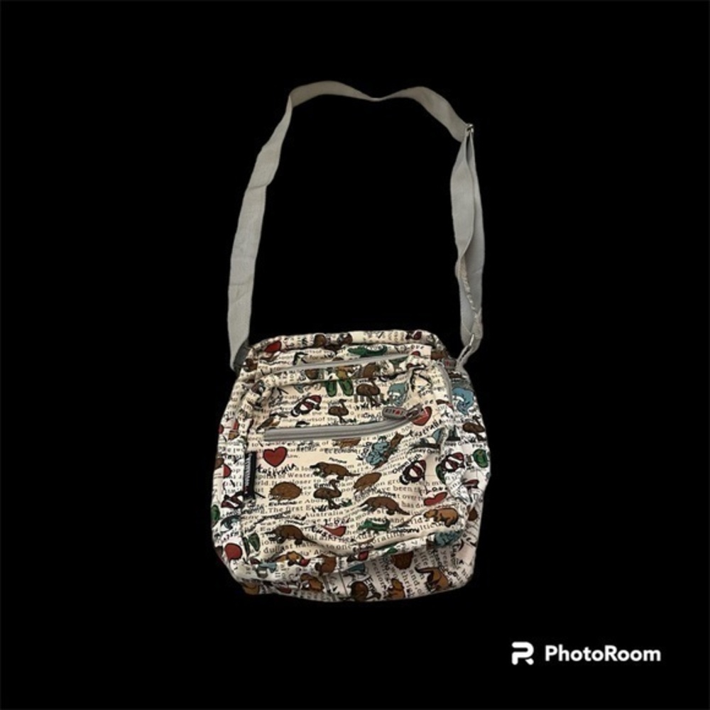 Small Australia animals cross body purse with Koalas
